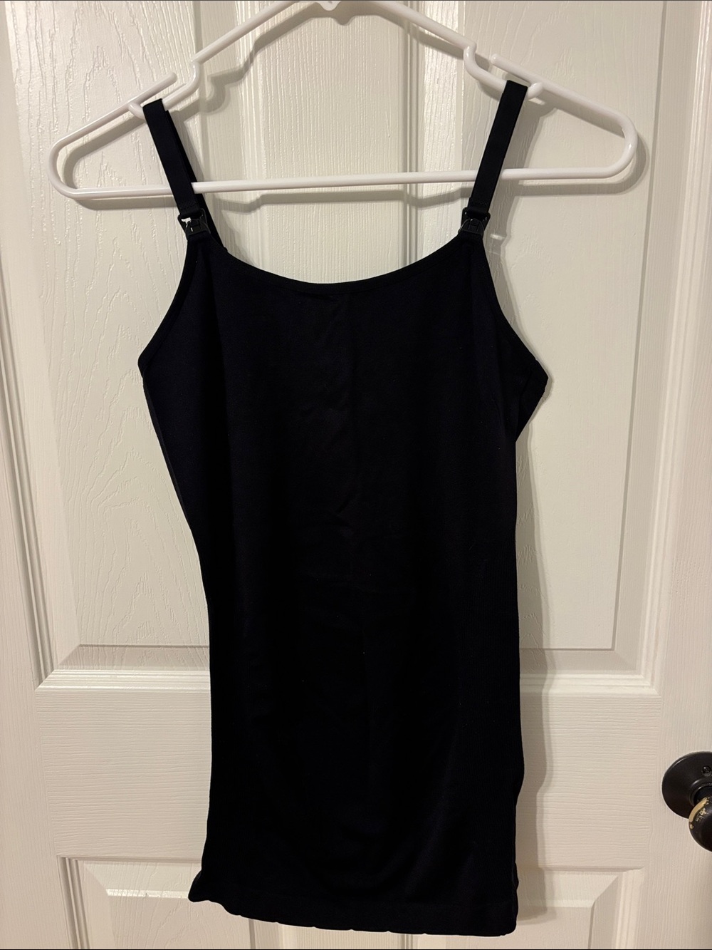 Maternity Women’s Black Tank Top - Classic Everyday Layering